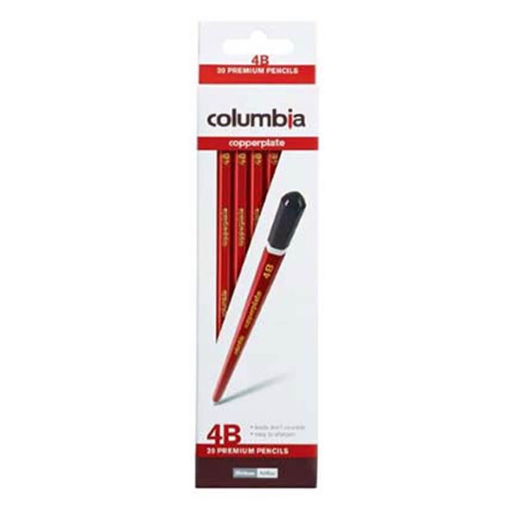 Columbia Copperplate Premium Bleistifte (Box mit 20 Stück)