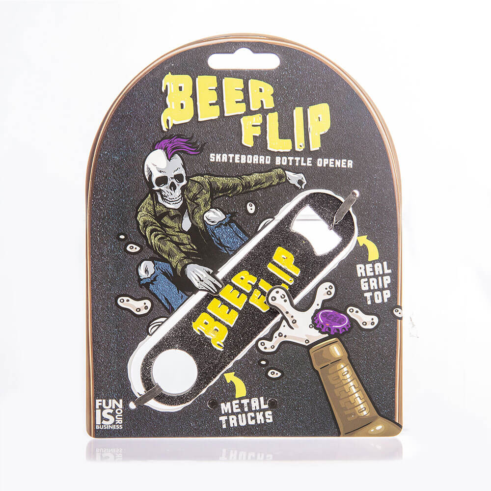 Boxer Gifts Beerflip Skateboard-Flaschenöffner