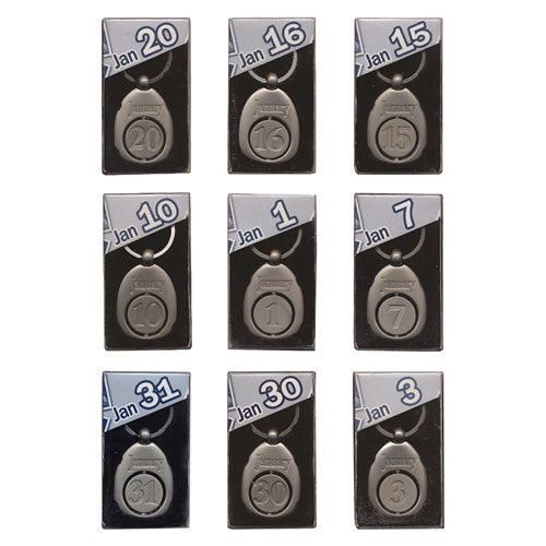 January Chronicle Keyring