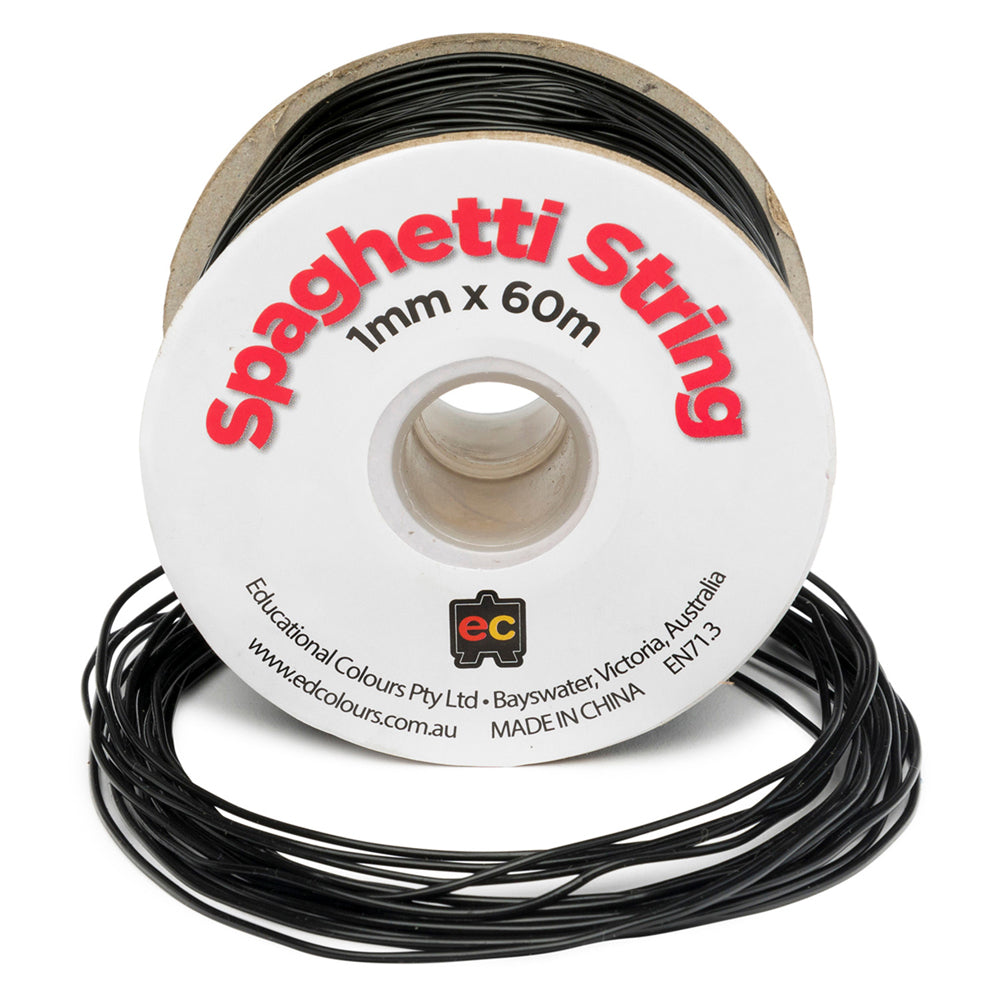Educational Colours Spaghetti String 6cm