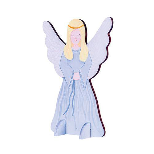 Wooden Standing Angel 10pcs