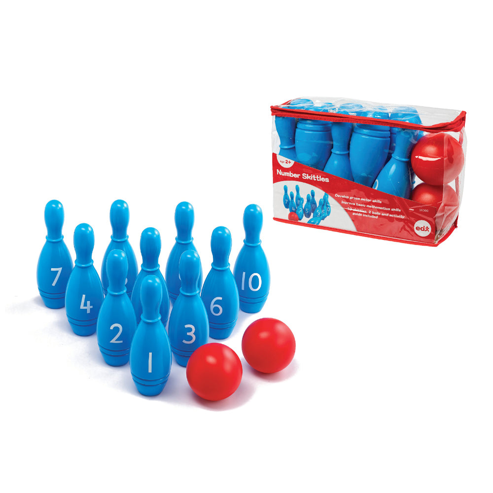 Number Skittles Educational Game Set