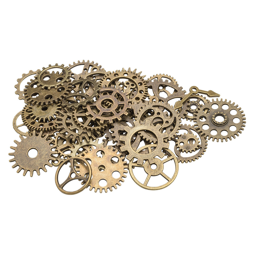 Metal Gears and Cogs 48pk