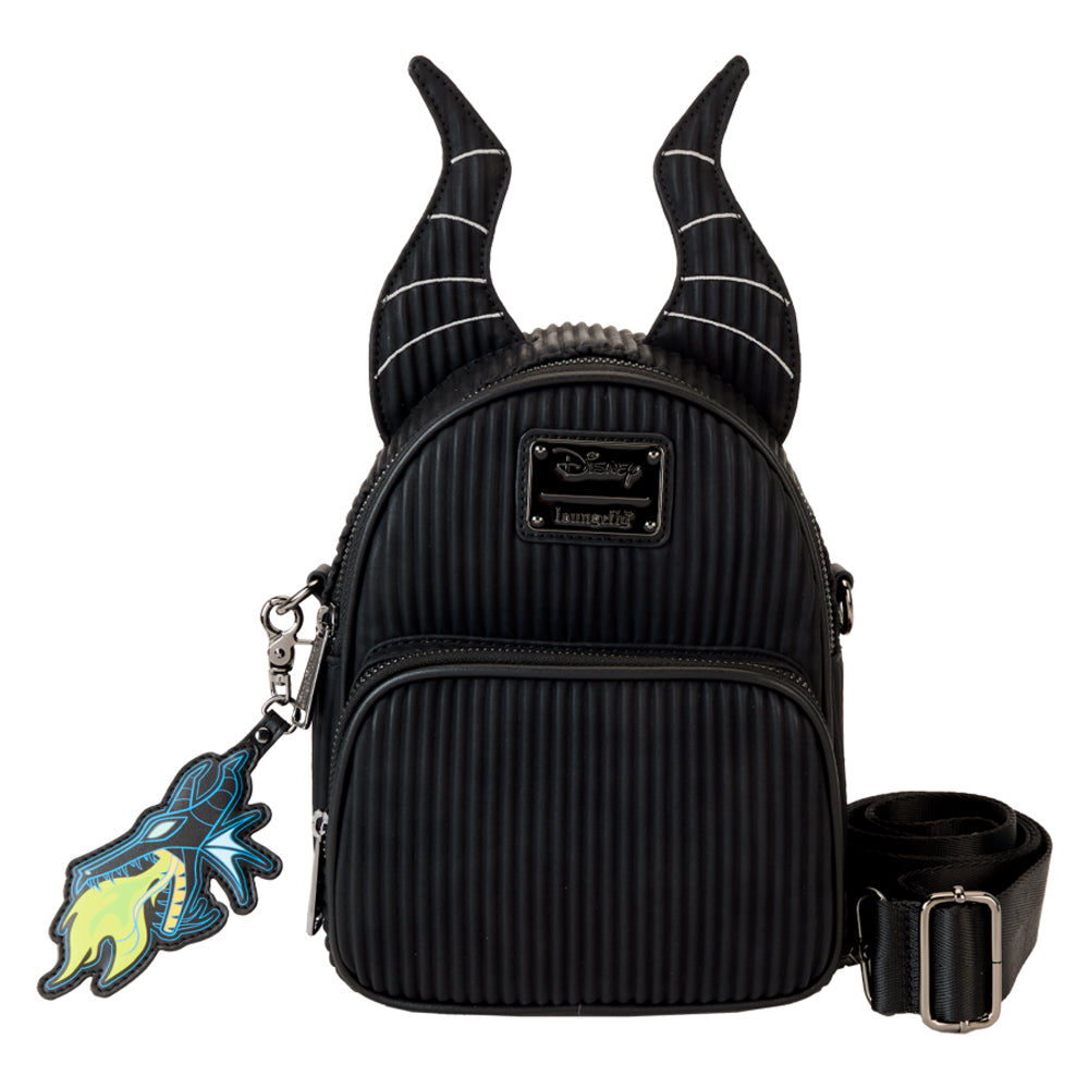 Disney Villains Maleficent Convertible Mini Backpack