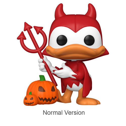 Disney Devil Donald with Pumpkin US Pop! Vinyl Chase Ships 1 in 6