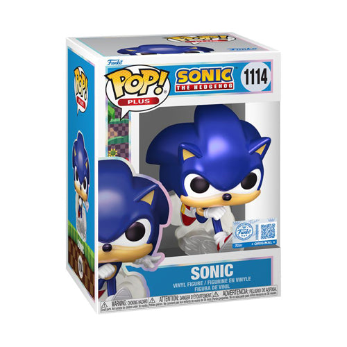 Sonic The Hedgehog Sonic Pearlescent Pop! Plus