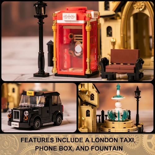 Steampunk Series Bell Tower 2424 Piece Kit