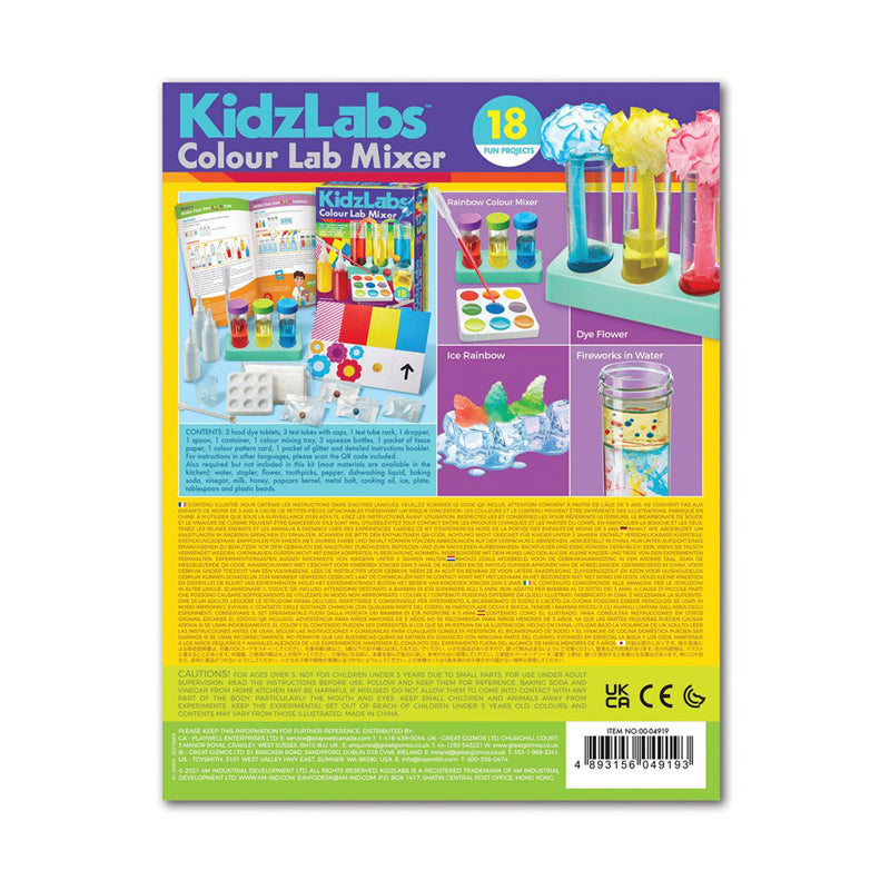 4M KidzLabs Colour Lab Mixer Kit