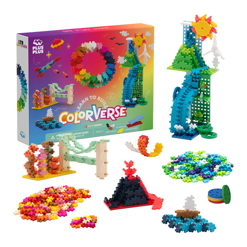 Plus-Plus Learn to Build Colorverse Superset Building Blocks