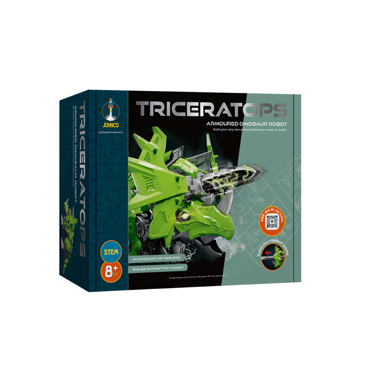 Johnco Armoured Dinosaur Robot