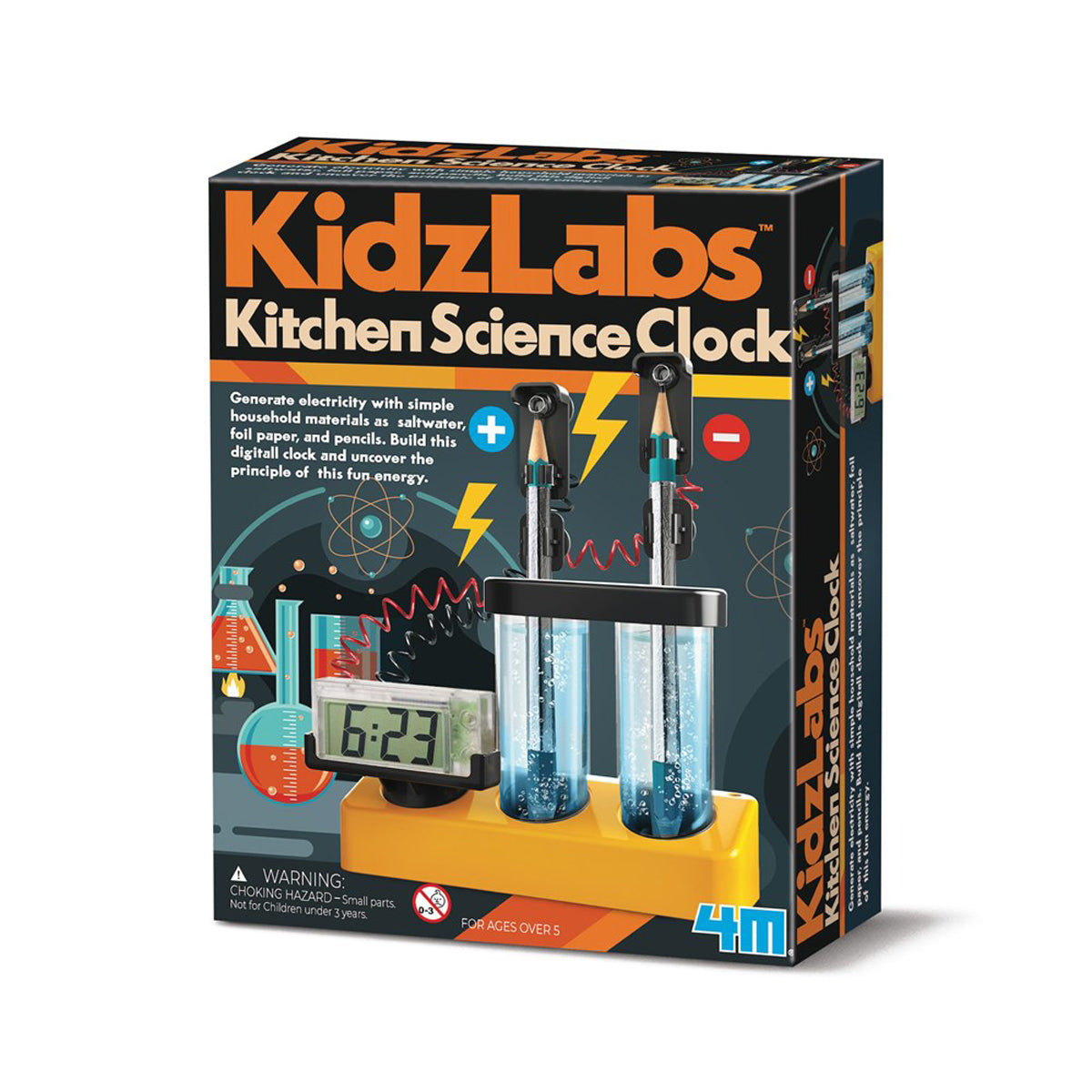 4M KidzLabs Kitchen Science Clock Kit