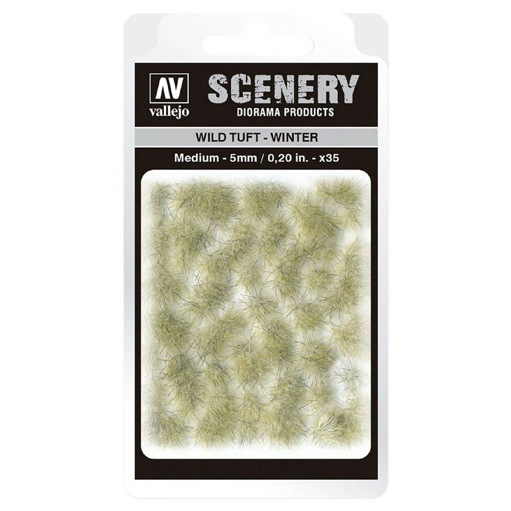  Vallejo Scenery Miniatur-Wildbüschel, mittelgroß