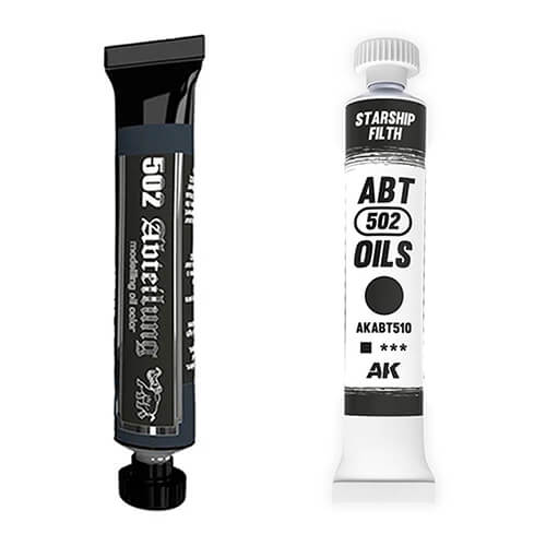 Couleur d'huile de modélisation ABTEILUNG 502
