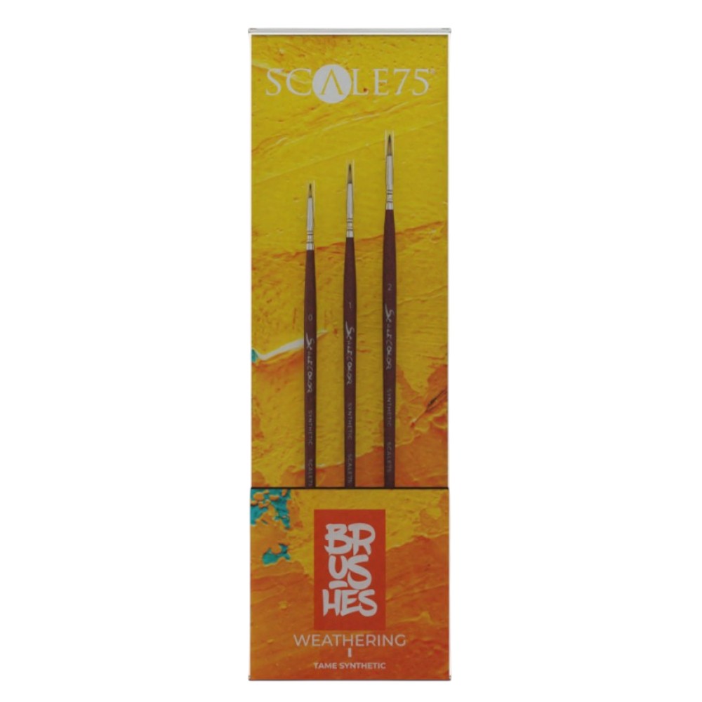 Scale 75 Weathering Brushes (Pack of 3)