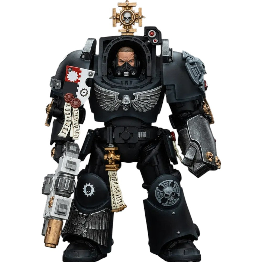 1/18 Scale Iron Hands Captain in Terminator Armour Figure