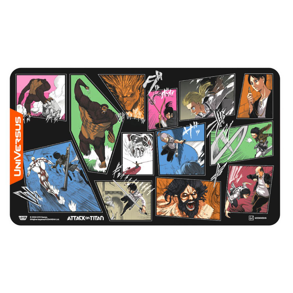 UniVersus Attack on Titan Origins of Power Playmat