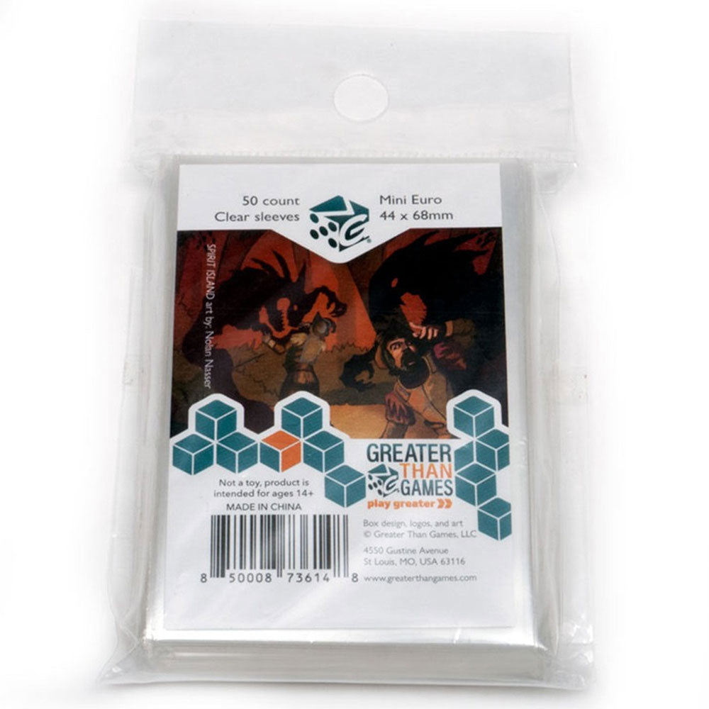 Mini Euro Size Card Sleeves (44x68mm)