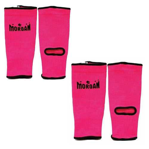 Morgan Ankle Protectors with Pink/Black Trim (Pair)
