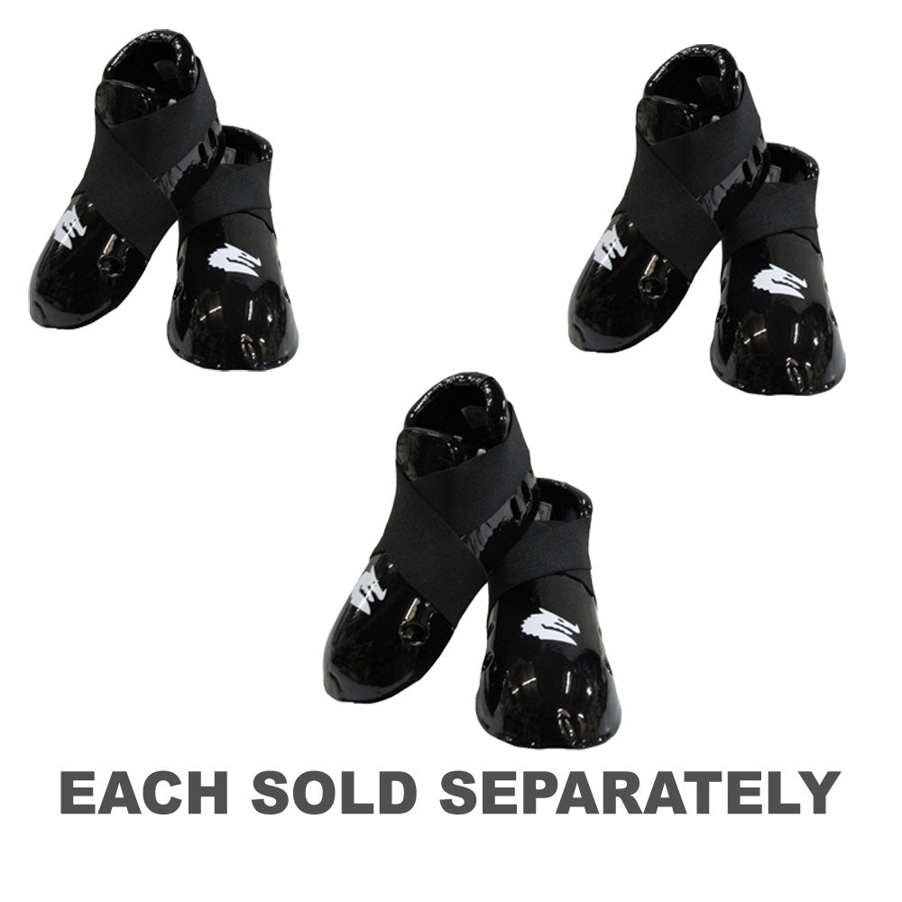 Morgan Dipped Foam Foot Guards (Black)