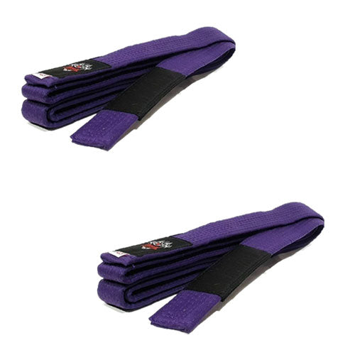 Morgan IBJJf Approved BJJ Purple Belt with Black Tip