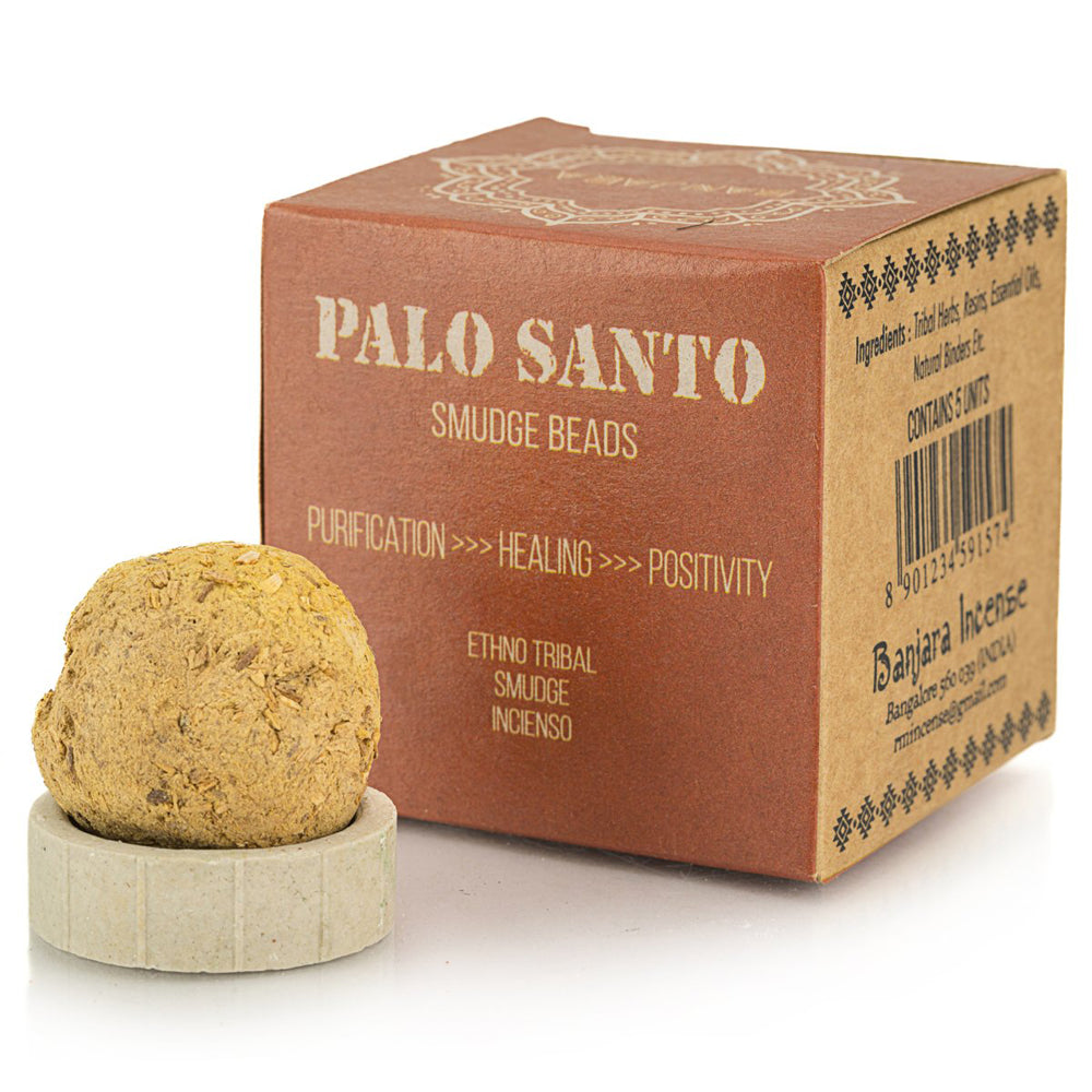 Palo Santo Smudge Beads by Banjara