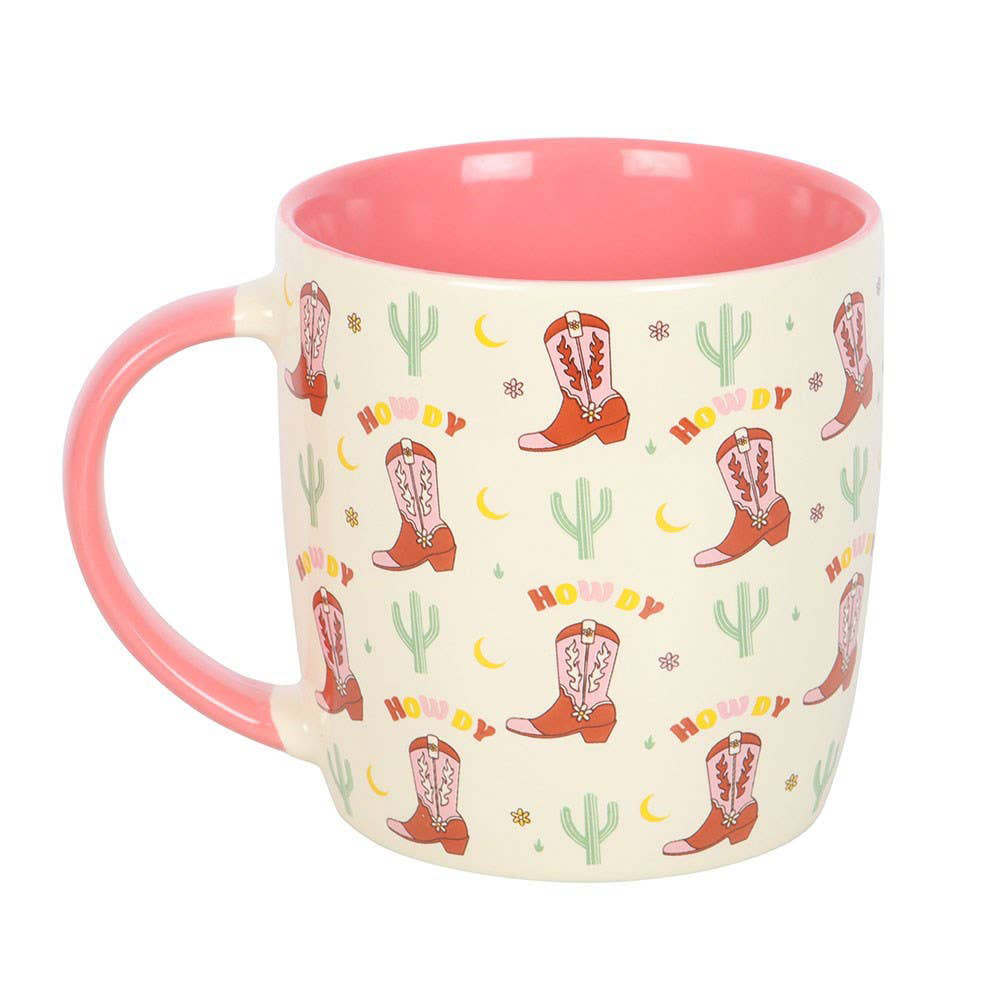 Howdy Cowby Print Mug