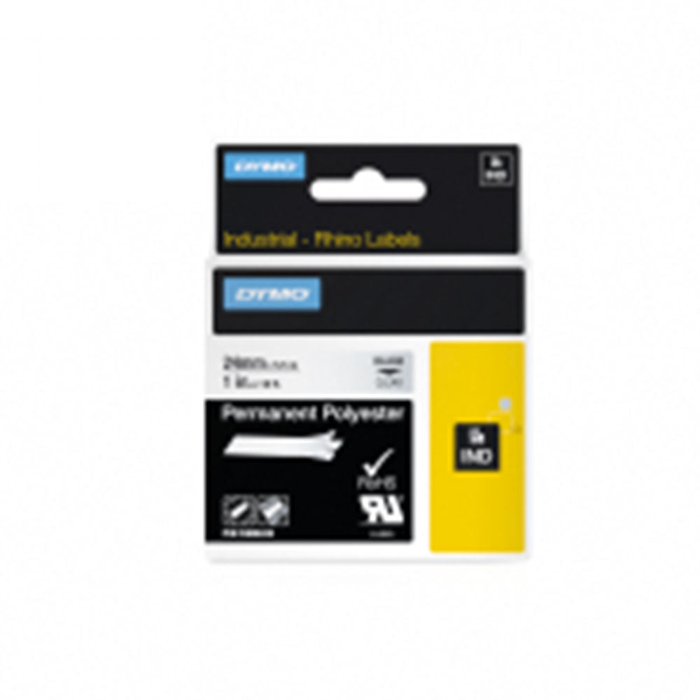 Rhino Proパーマネントポリエステルラベルテープ（24mmx6m）