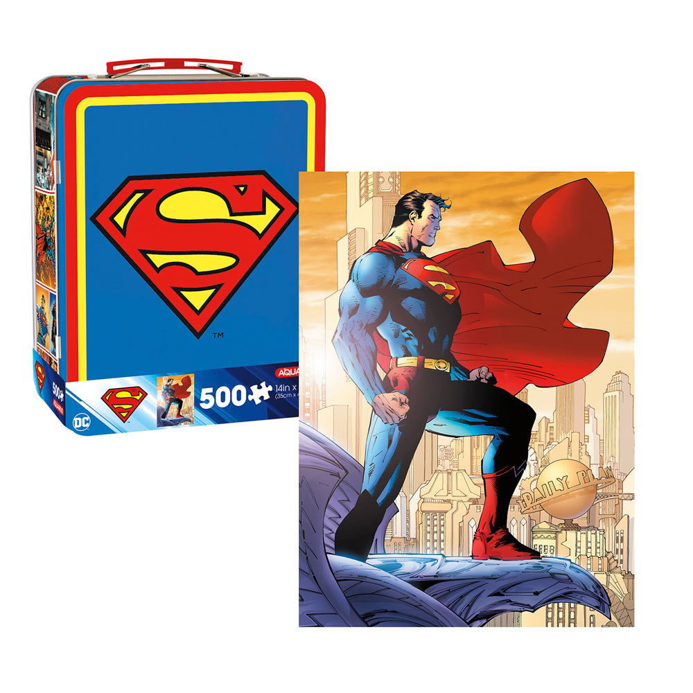 Superman 500-Piece Puzzle Fun Box Set